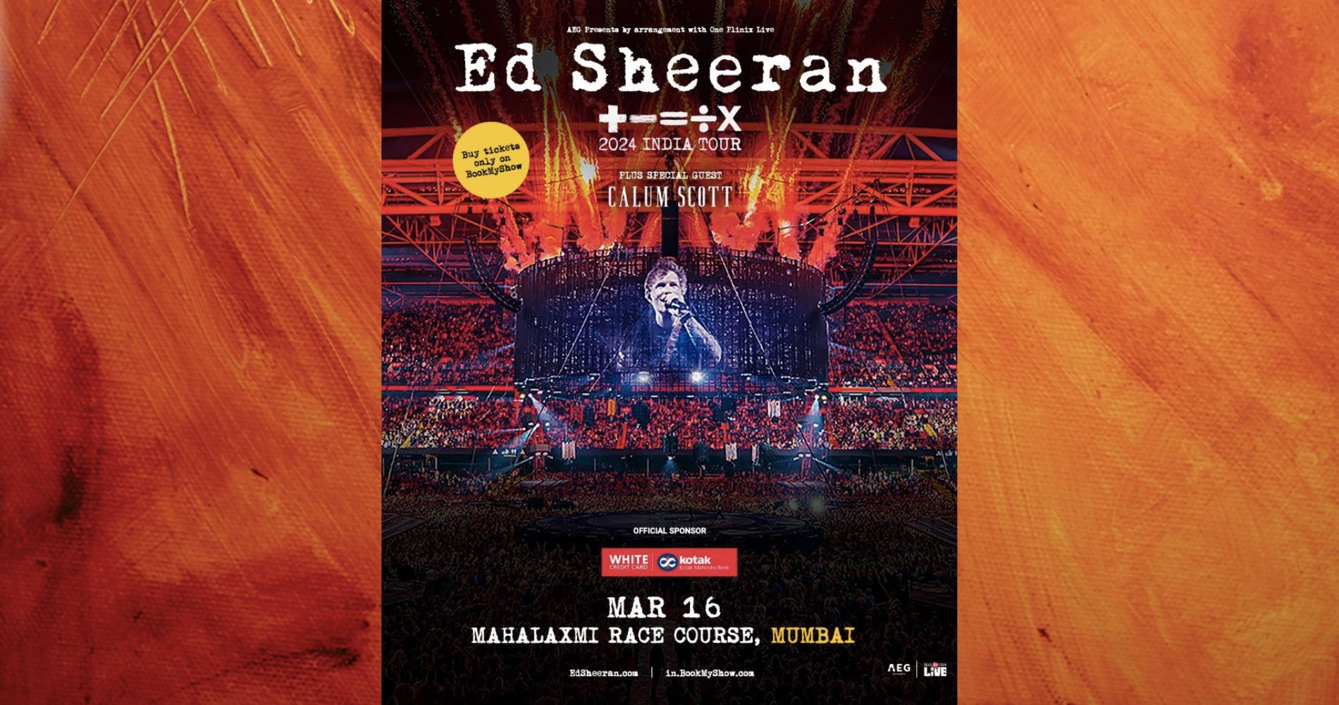 Get Ready, India! Ed Sheeran Confirms March 2024 Concert