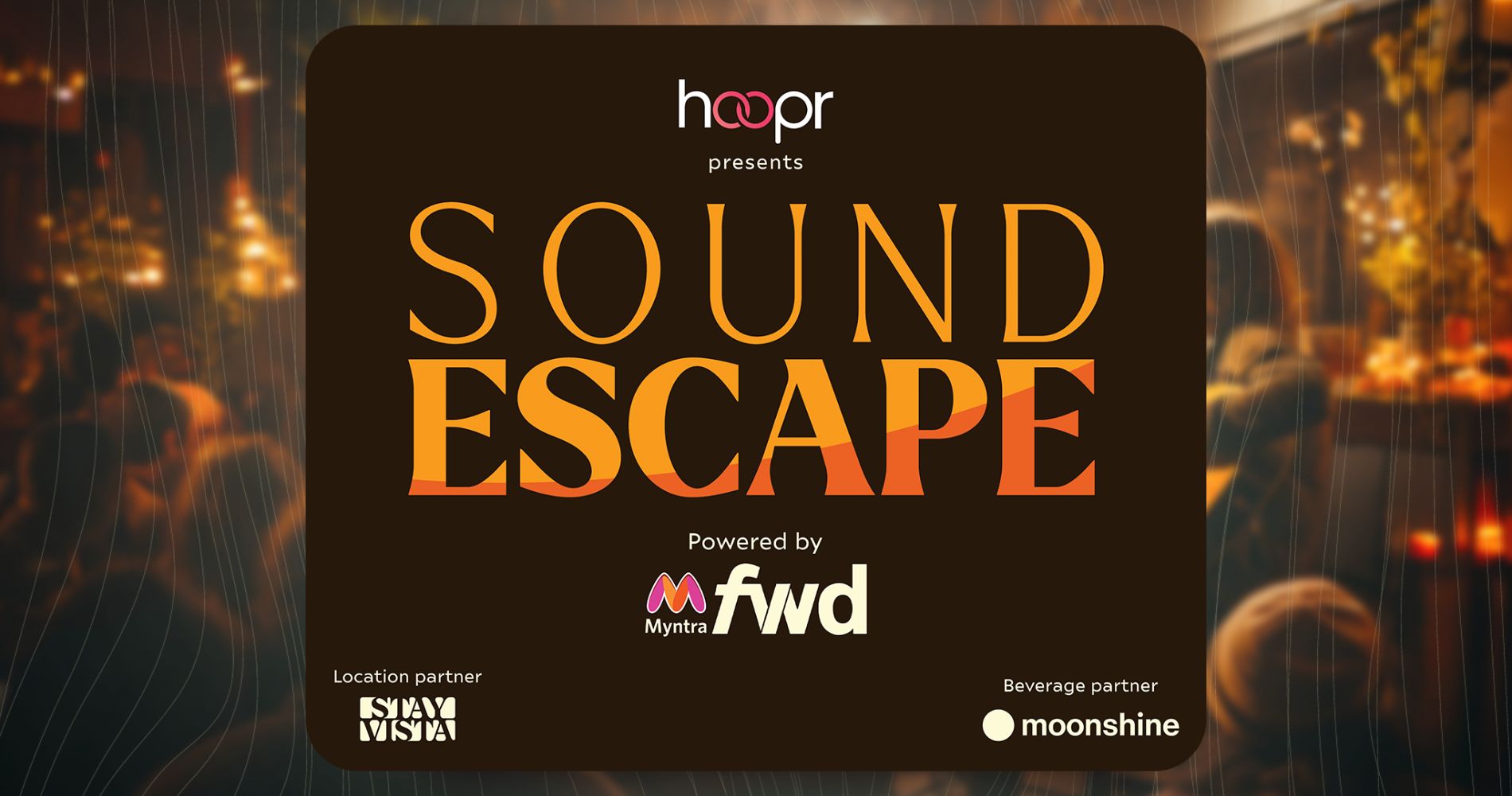 Hoopr Teams Up With Myntra FWD And StayVista For New Music IP 'SoundEscape'