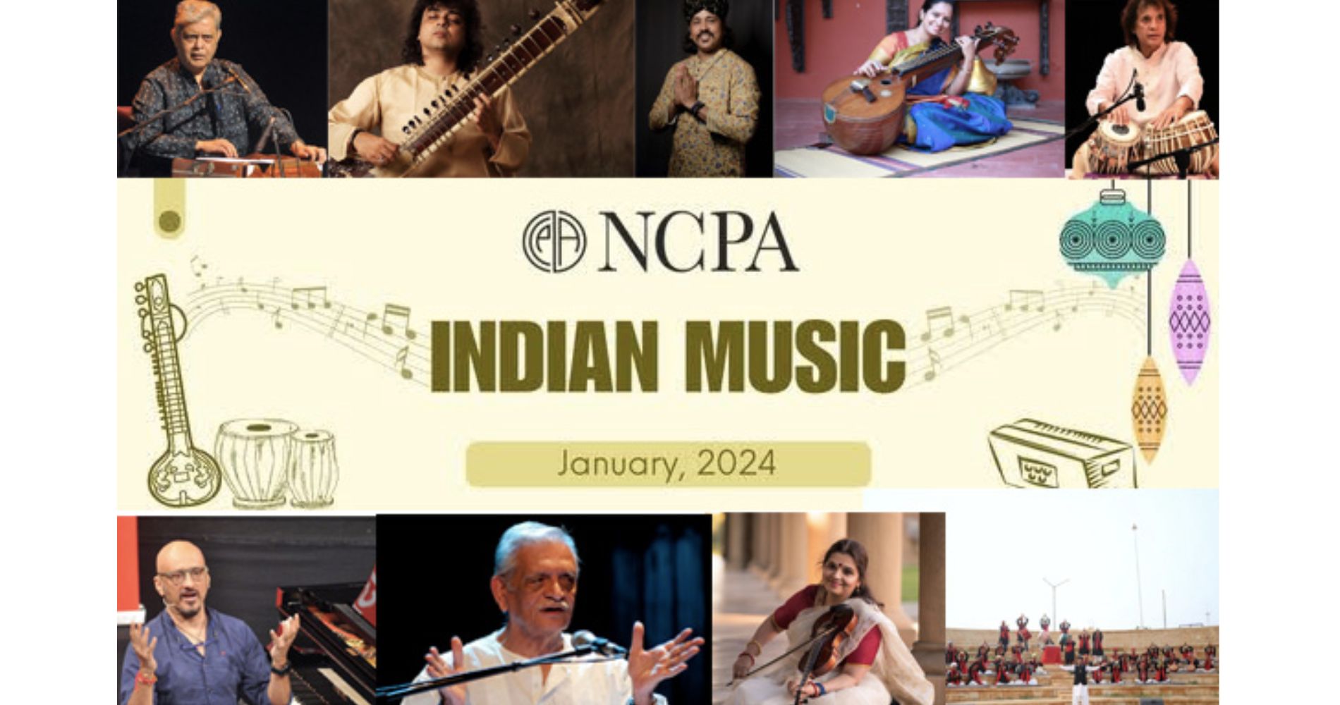 NCPA Unveils Spectacular Indian Music Lineup For 2024