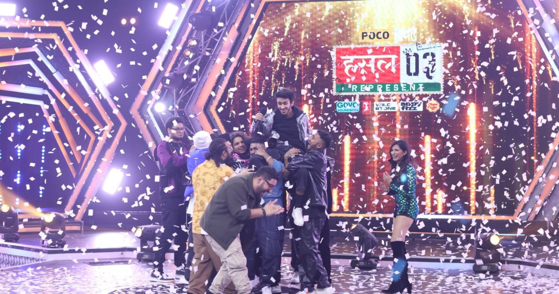 Rising Star UDAY Pandhi Dominates POCO MTV Hustle 03, Emerges