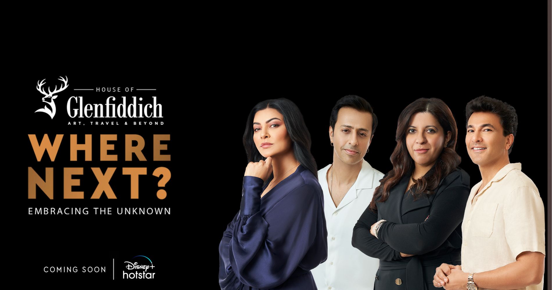 Sushmita Sen, Zoya Akhtar, Salim Merchant, And Vikas Khanna Join Forces For House Of Glenfiddich's 'Where Next?' Campaign