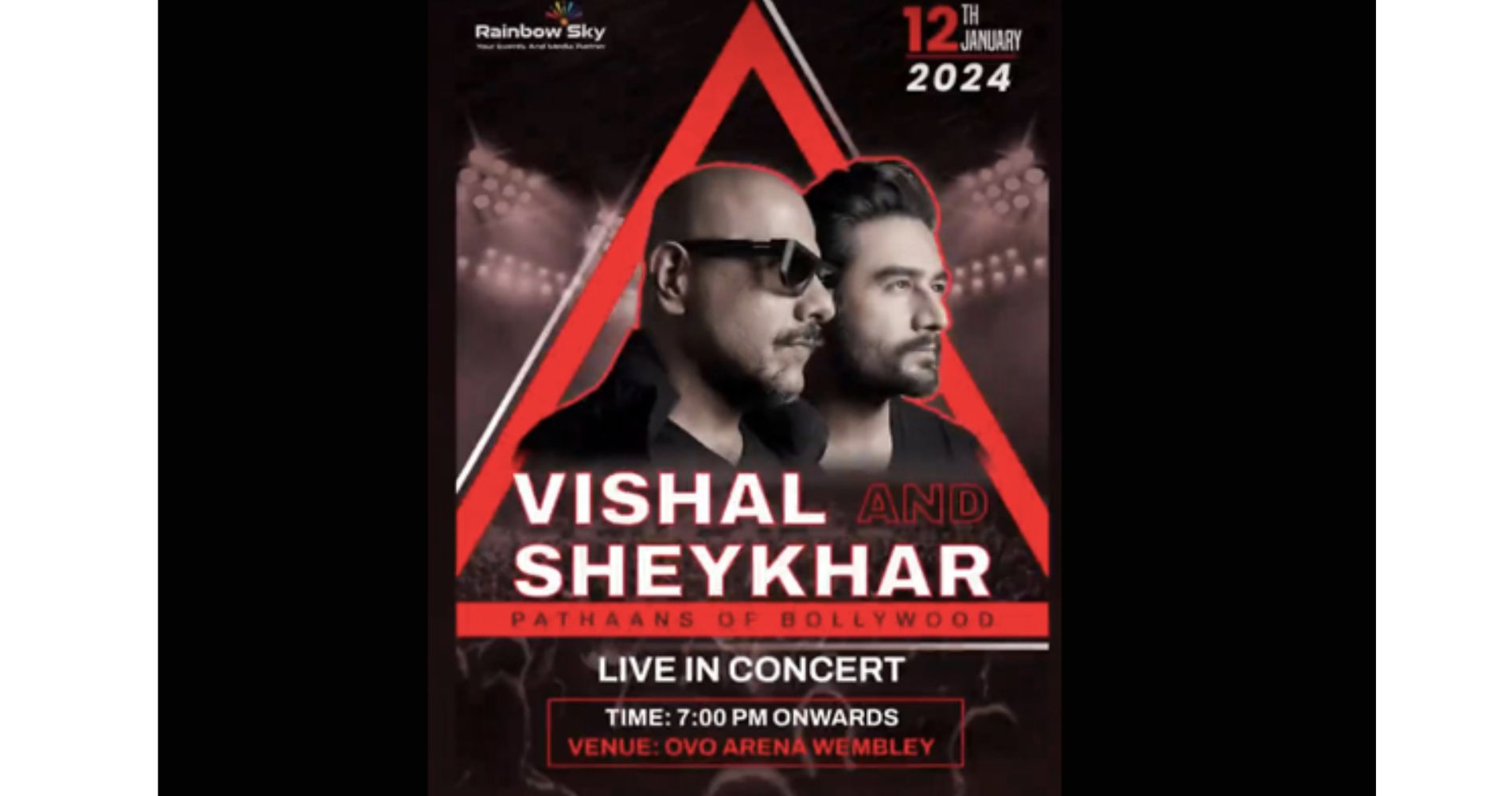 Vishal-Shekhar Set To Rock Ovo Arena Wembley With A-Game Performance