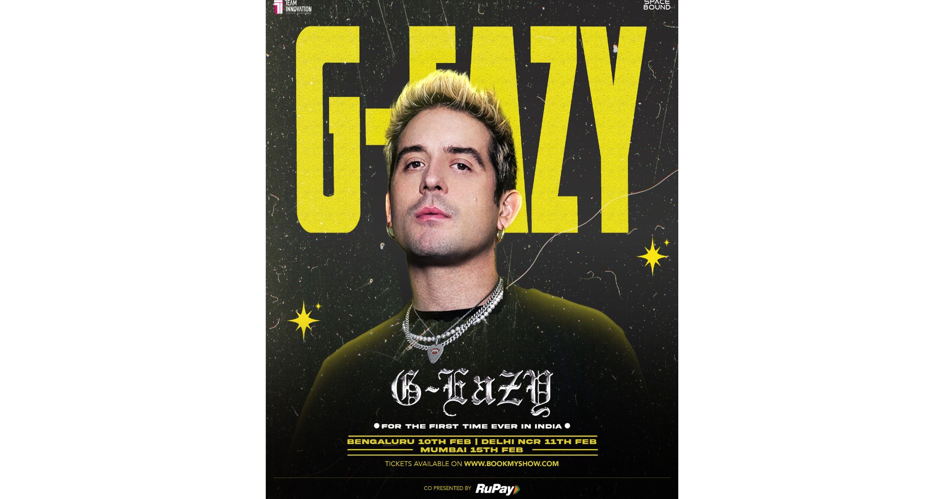 Global Expansion:American Rapper G-Eazy Announces Maiden India Tour