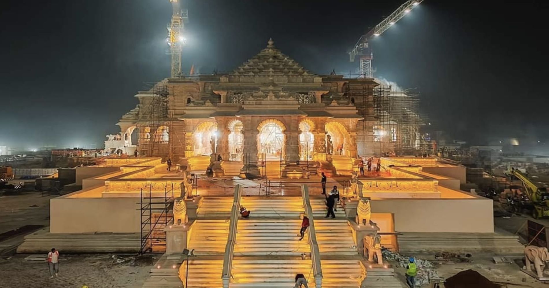 Mangal Dhwani' And 50+ Instruments Lead The Ceremonial Start Of Ram Mandir Pran Pratishtha In Ayodhya