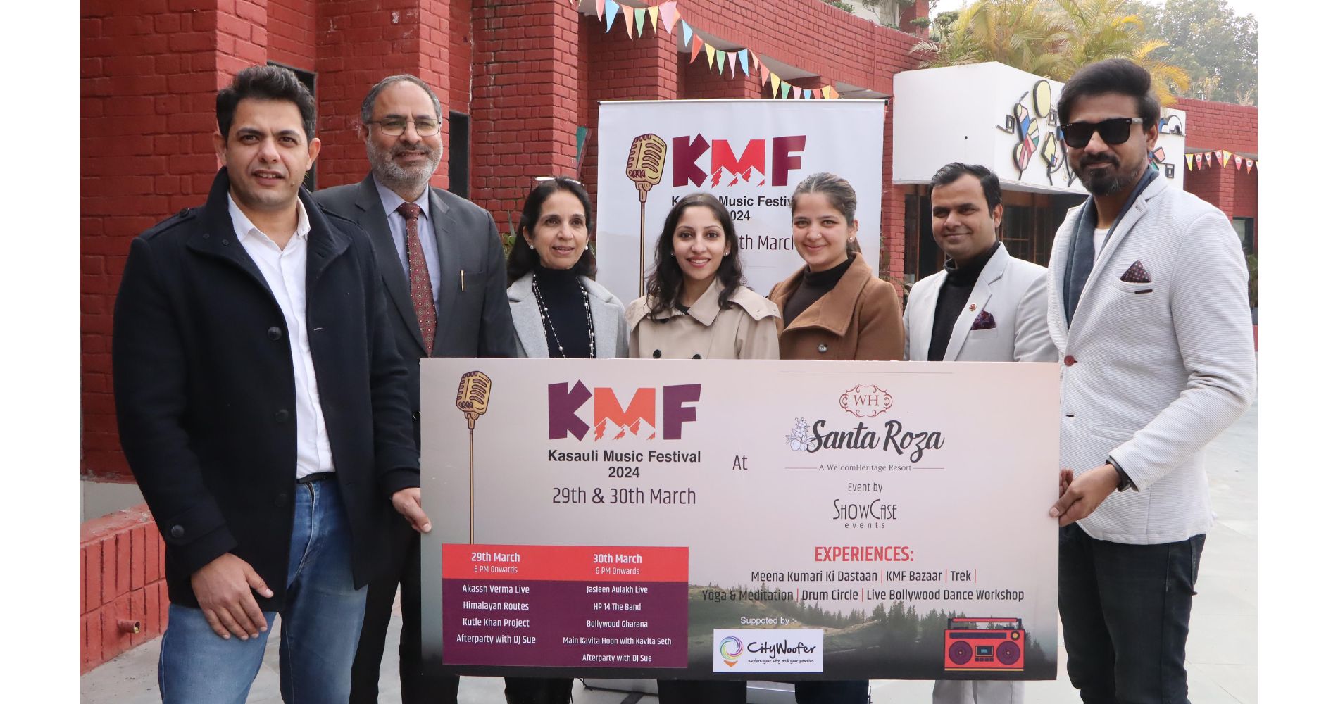 ShowCase Events Announces KMF-Kasauli  Festival 2024 On March 29th & 30th