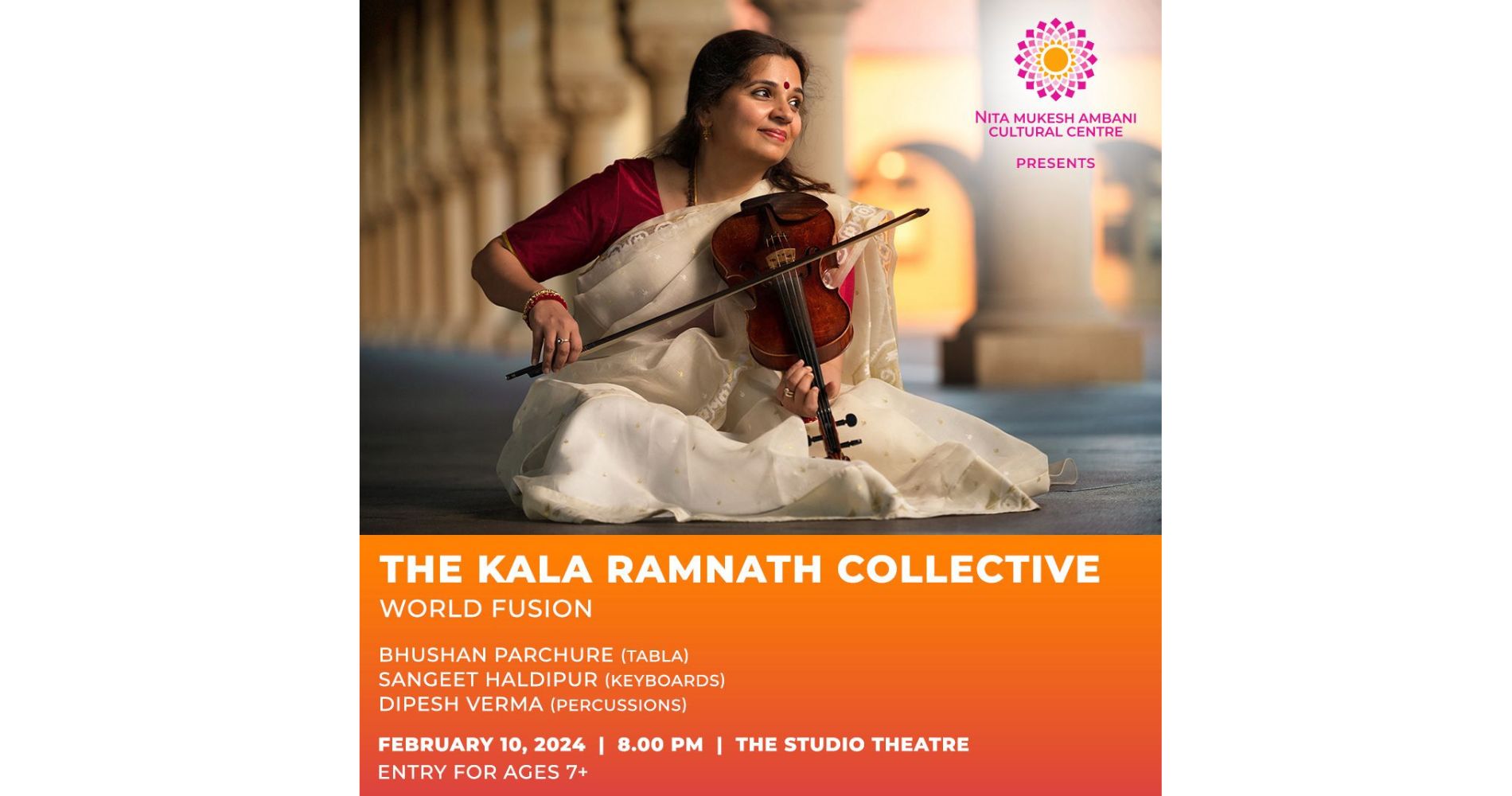 Kala Ramnath Collective To Grace NMACC, Mumbai With World Fusion