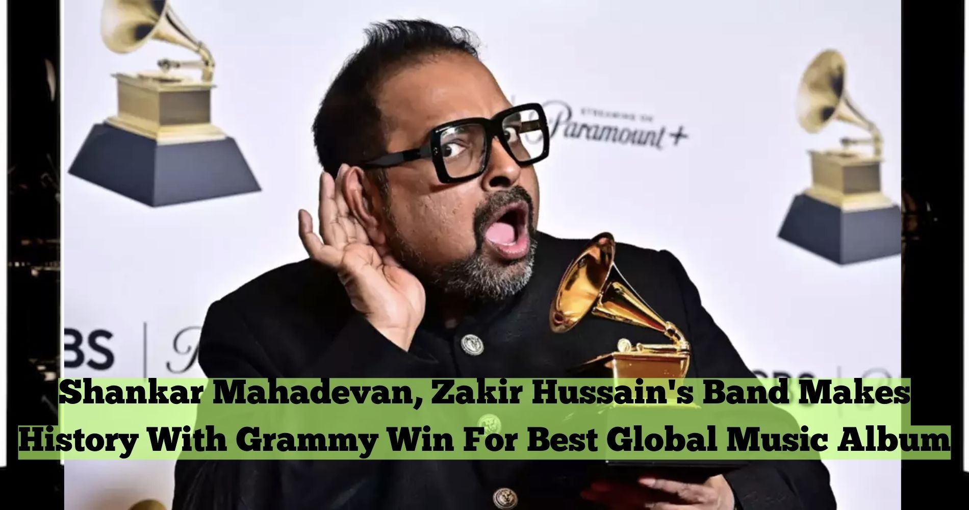 Shankar Mahadevan, Zakir Hussain's Band Makes History With Grammy Win For Best Global Music Album