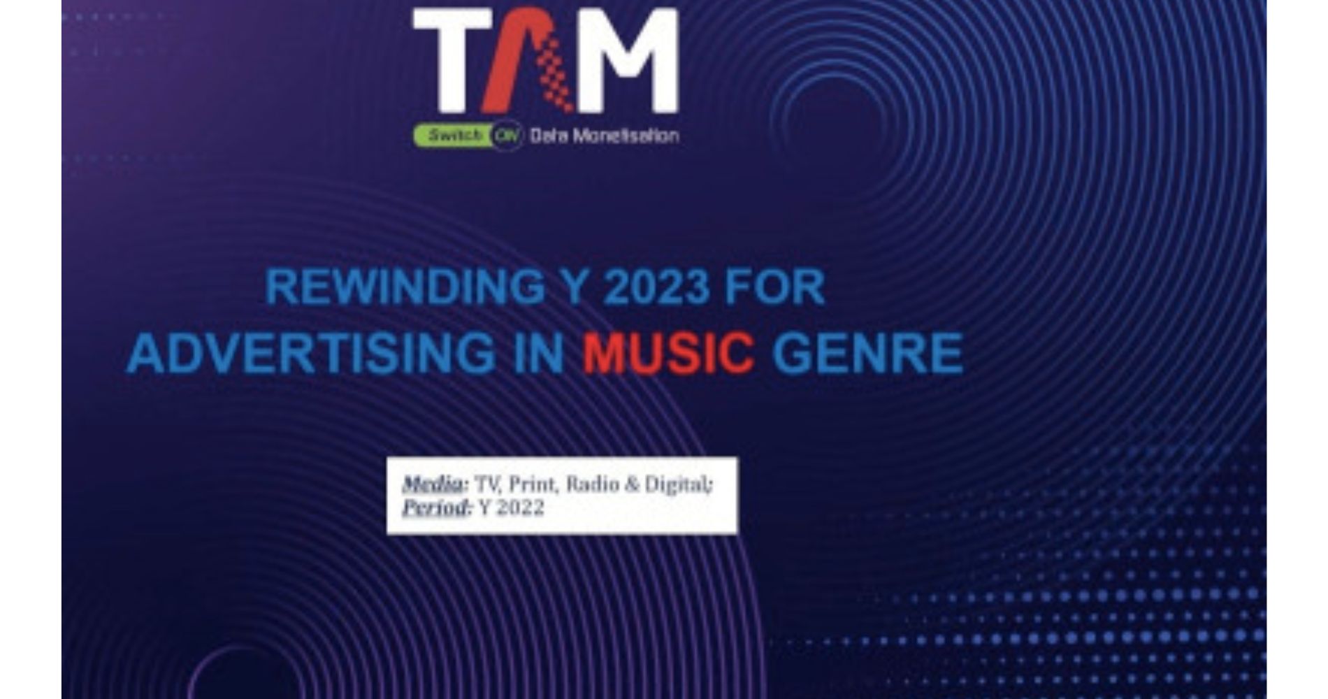 TAM Media Report Reveals Over 1,980 Brands Engaged In Music Genre In 2023