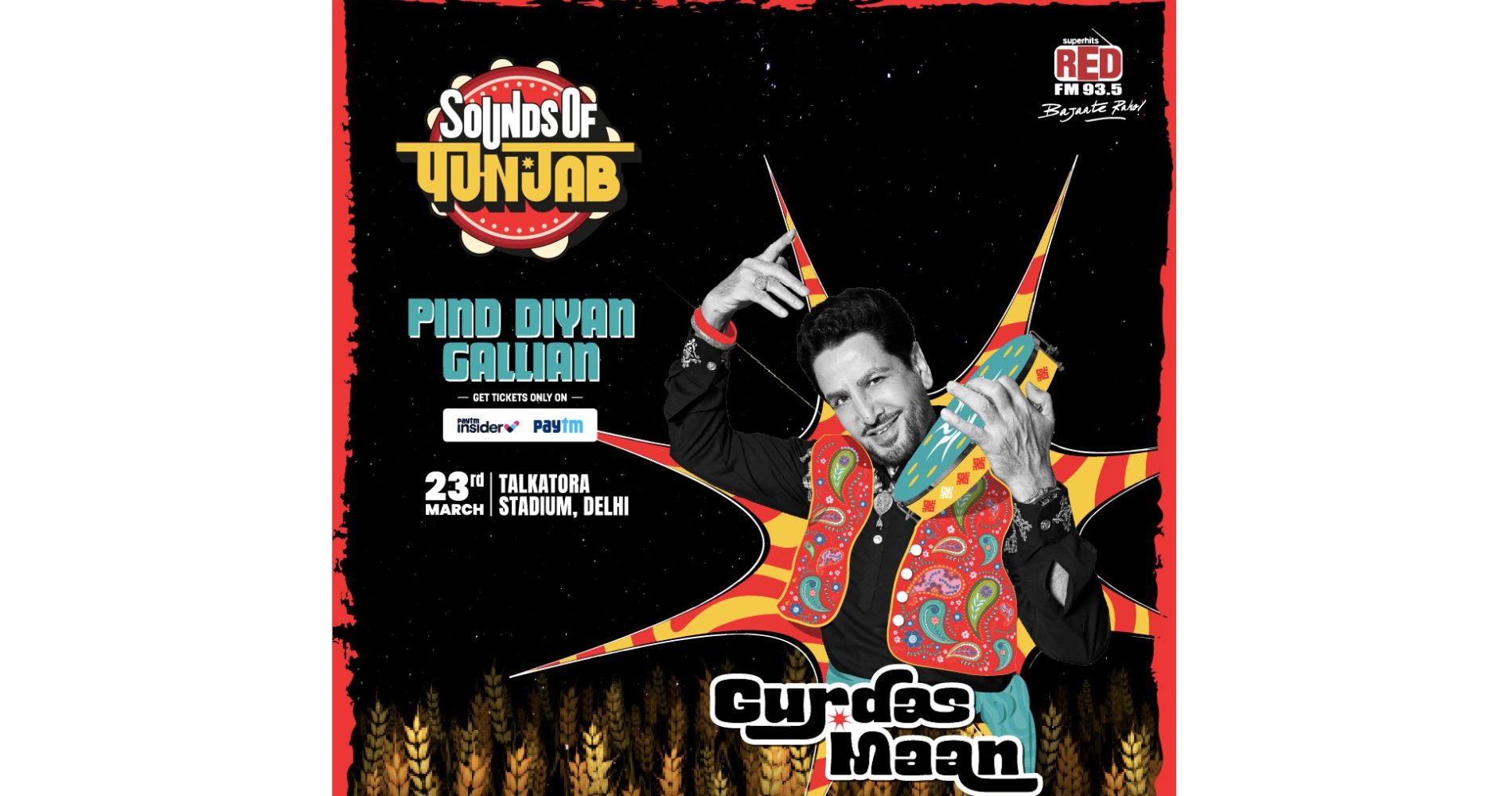 Gurdas Maan To Headline Red FM's Sounds Of Punjab For The Third Time