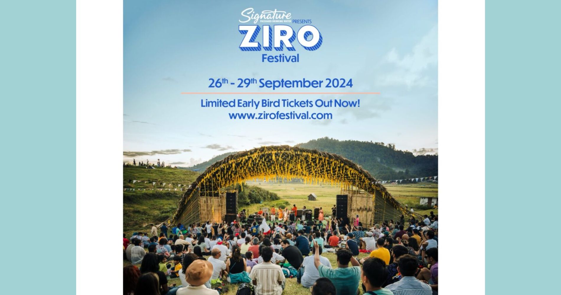 Ziro Music Festival Announces 11th Edition Dates, September 26 –