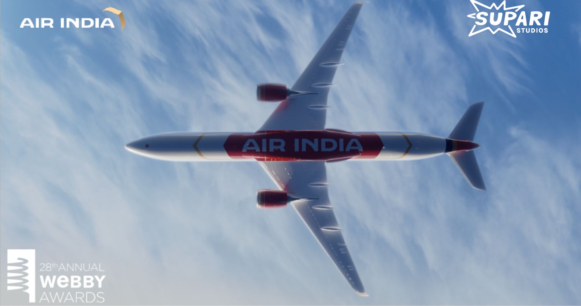 Air India And Supari Studios Receive Webby Award For Inspirational