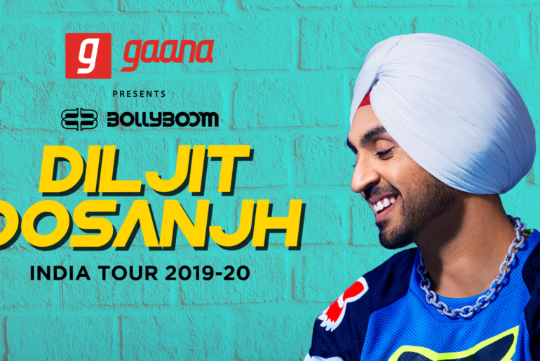 Percept Live Announces the Delhi  Mumbai Editions of the Bollyboom Diljit Dosanjh India Tour 2020