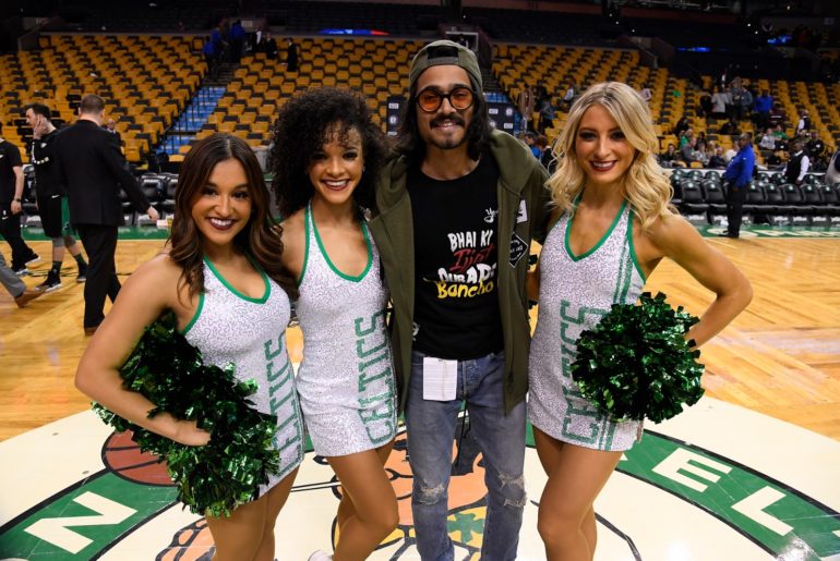 Bhuvan Bam Sings The National Anthem At NBA India Games