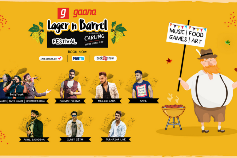 India's New Favourite Getaway, Gaana Lager n Barrel Festival