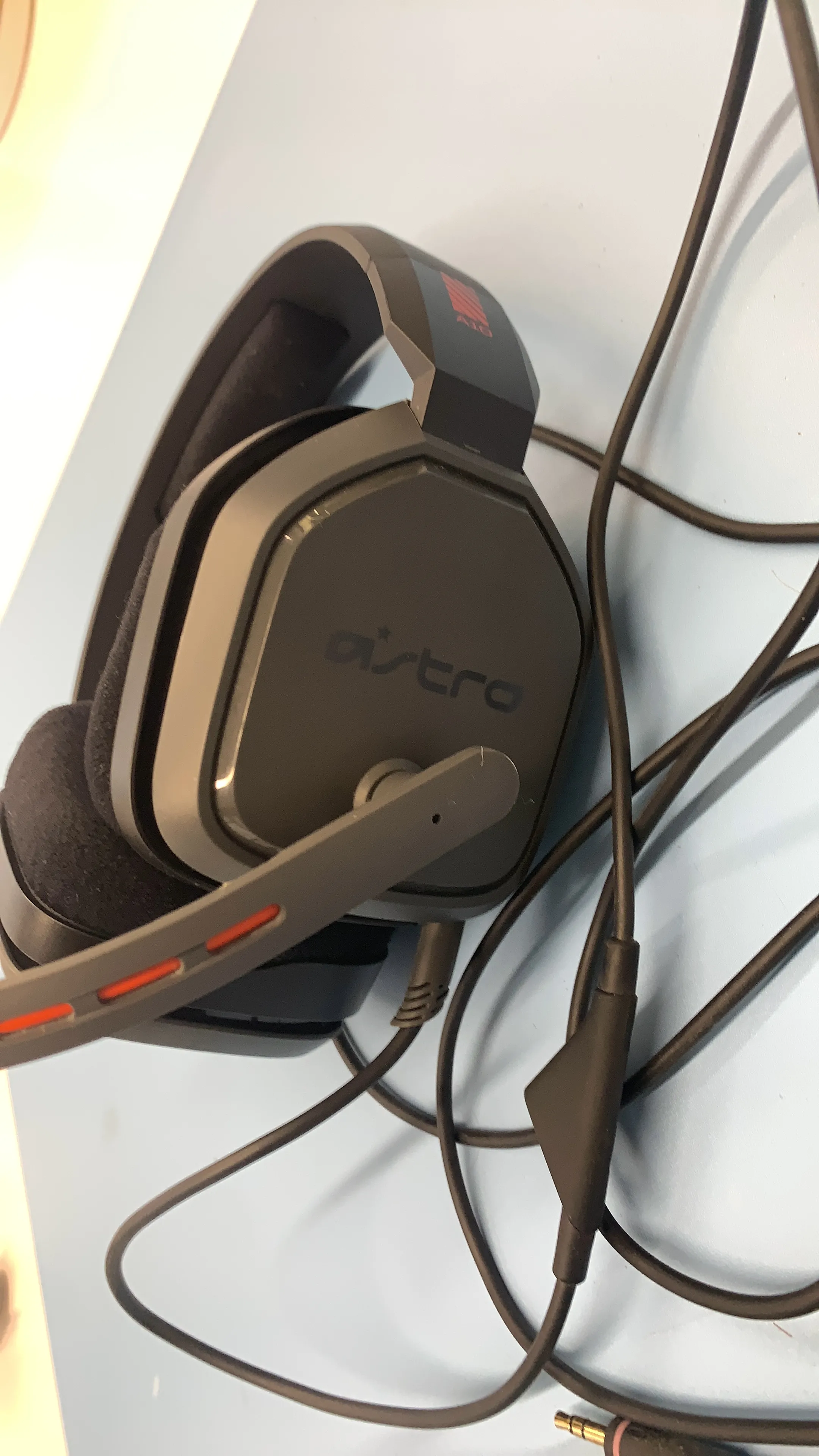 Astro A10 Gaming Headset - Gray/Red media