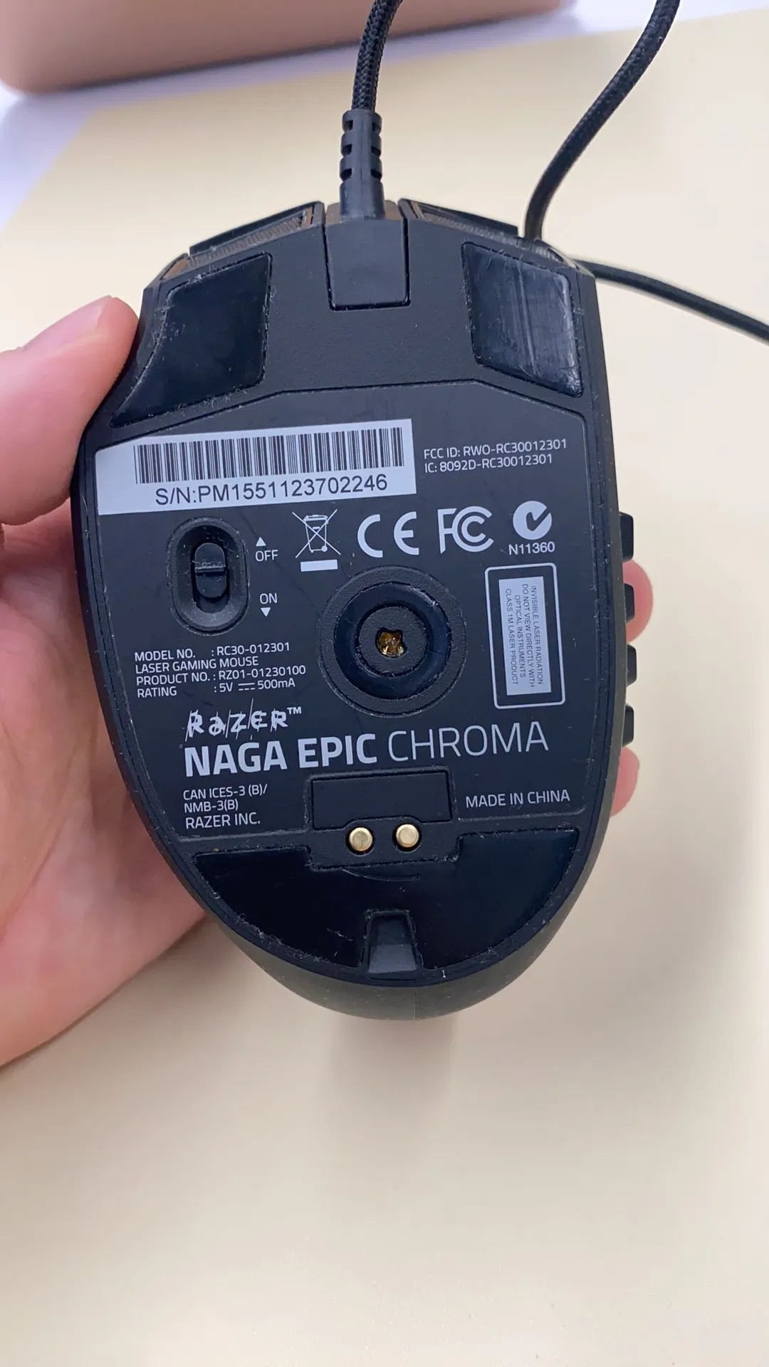 Razer Naga Epic Chroma media