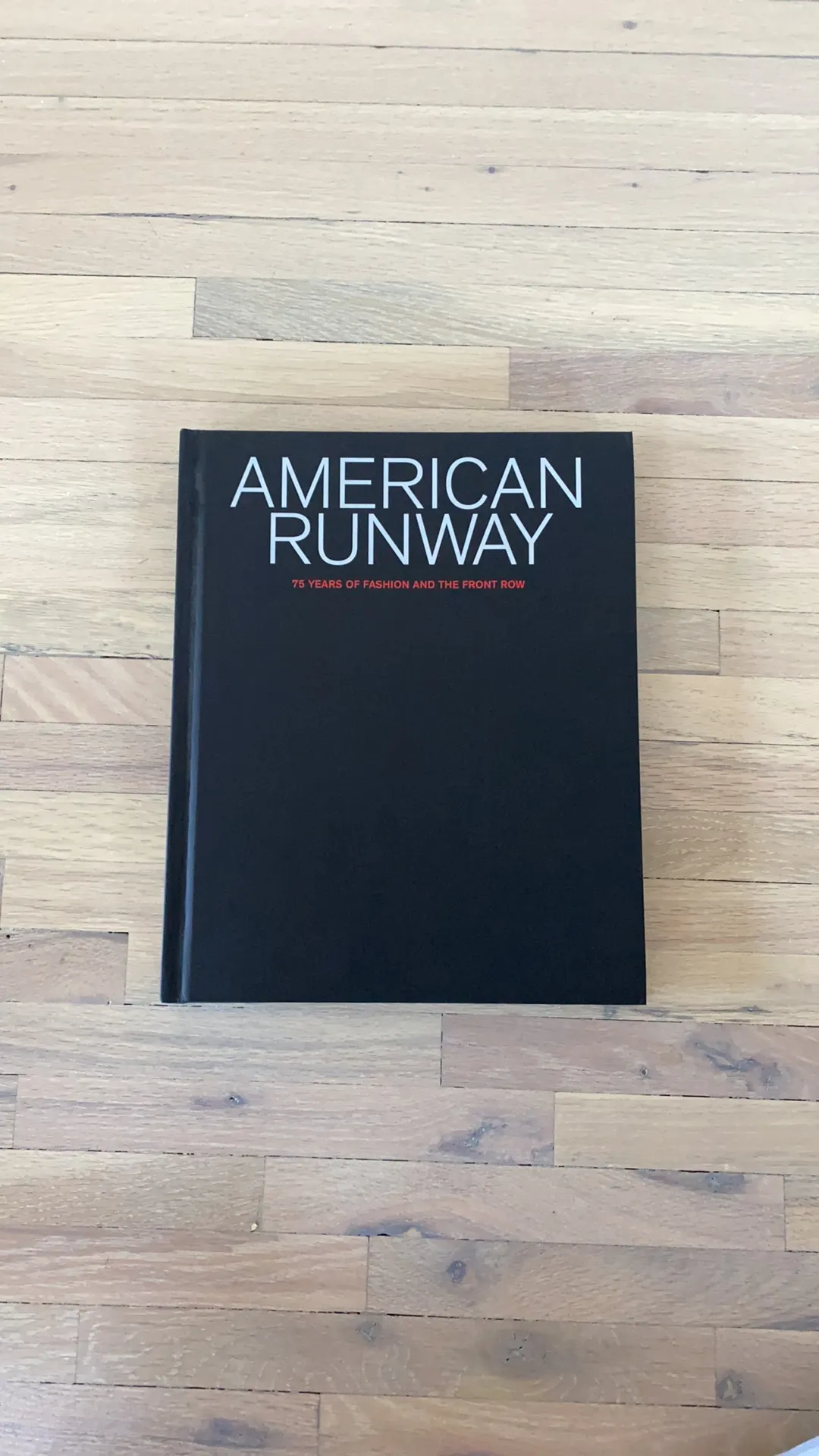 American Runway Fashion Coffee Table Book media