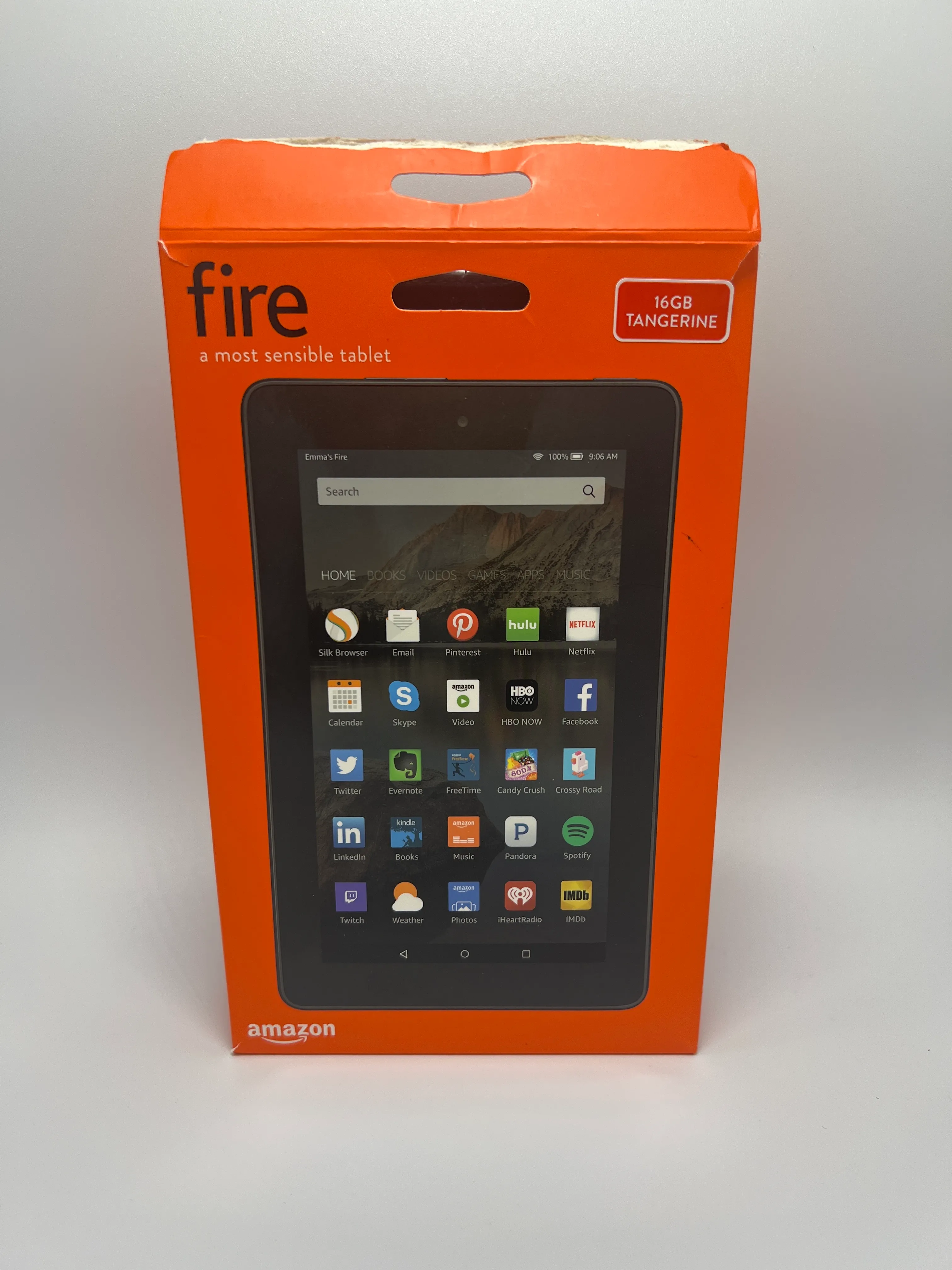 New Amazon fire tablet (5th Gen) media