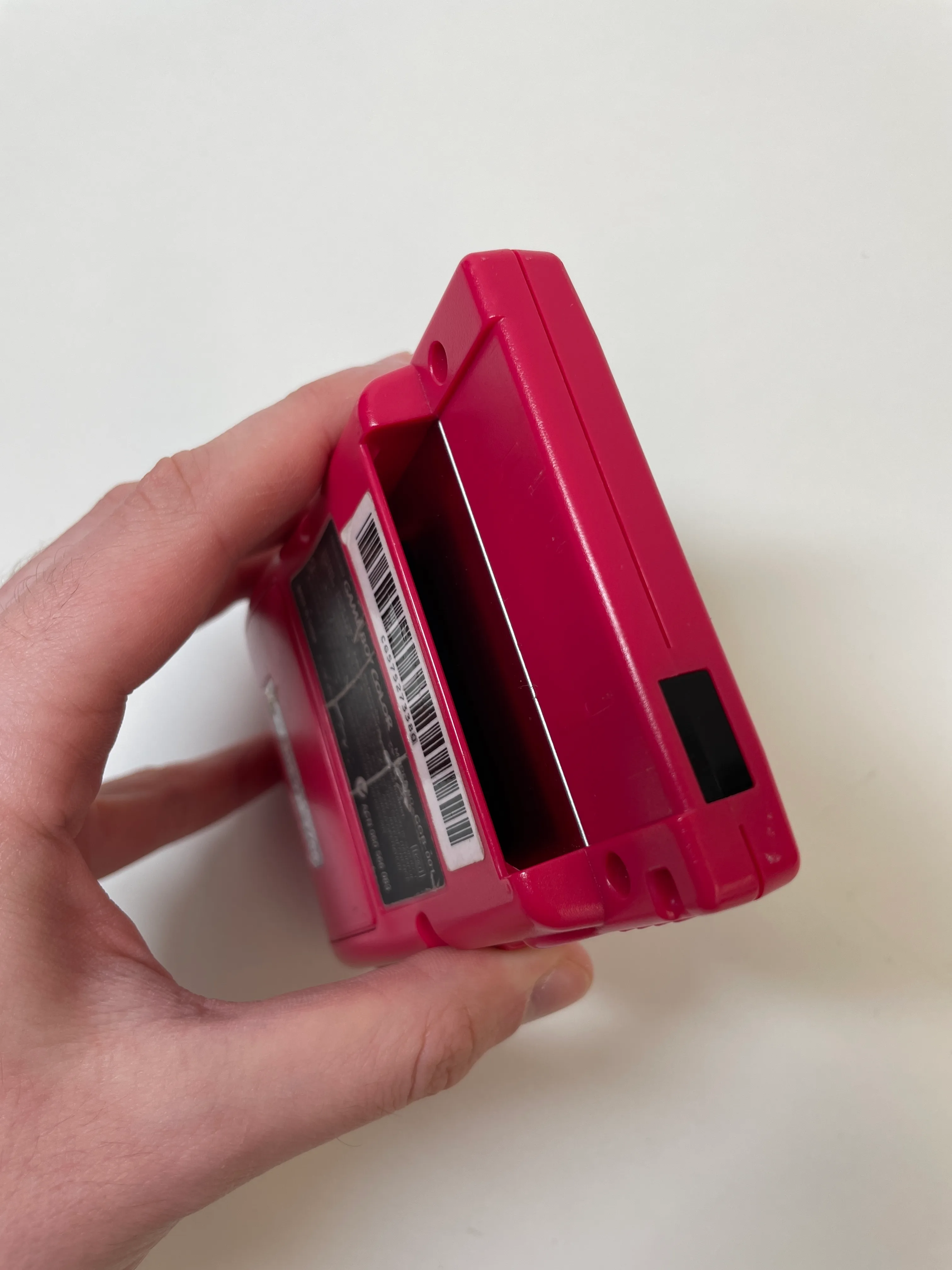 Game Boy Color Handheld Gaming System in Red media