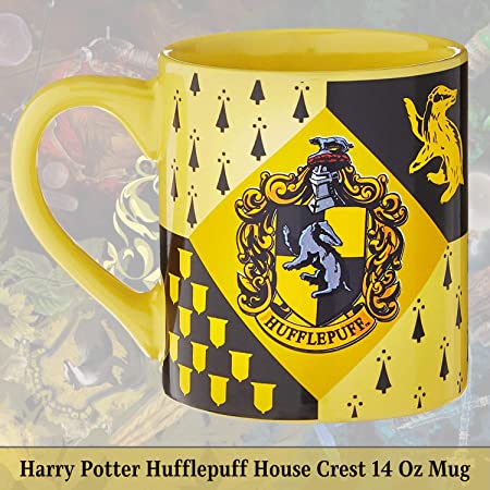 Harry Potter Hufflepuff 20oz Heat Reveal Ceramic Coffee Mug