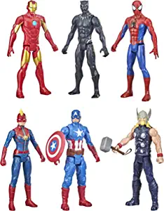 Yoobi Marvel Avengers 6-Pack Gel Pens with Charms