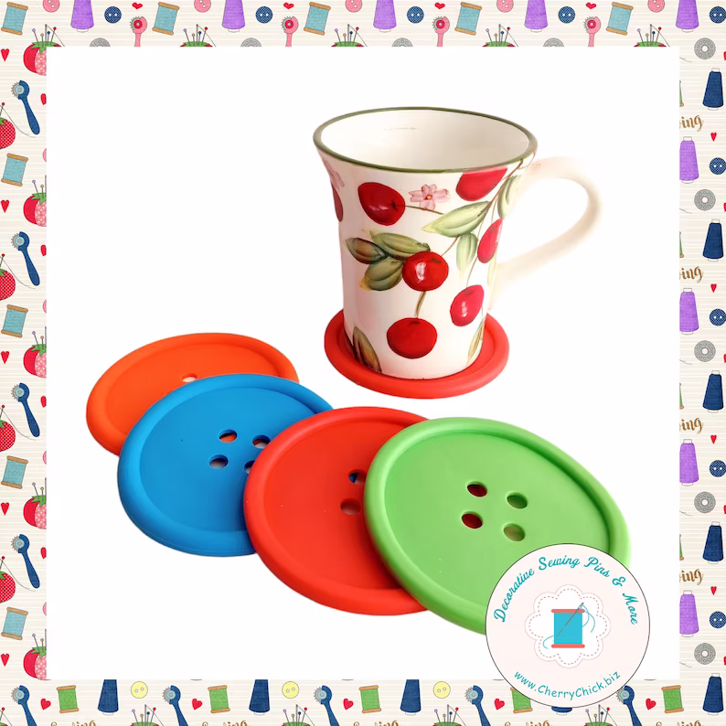 Button Coaster