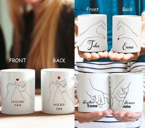 Custom Couple Mug 3 Styles