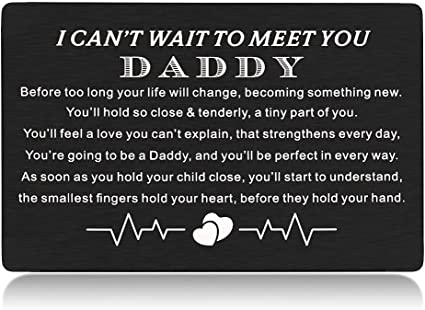 Dad Wallet Insert Card