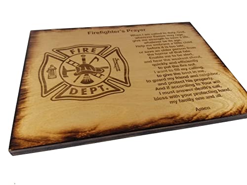 Firefighter’s Prayer Sign