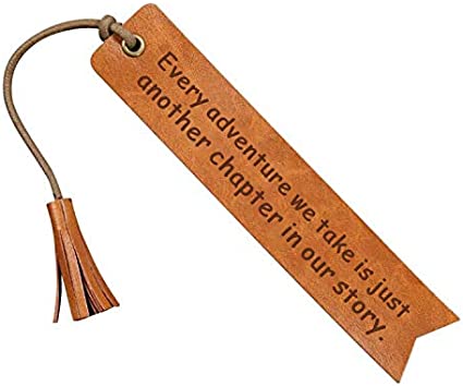 Leather Bookmark For Him