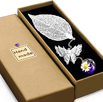 Metal Leaf Bookmark