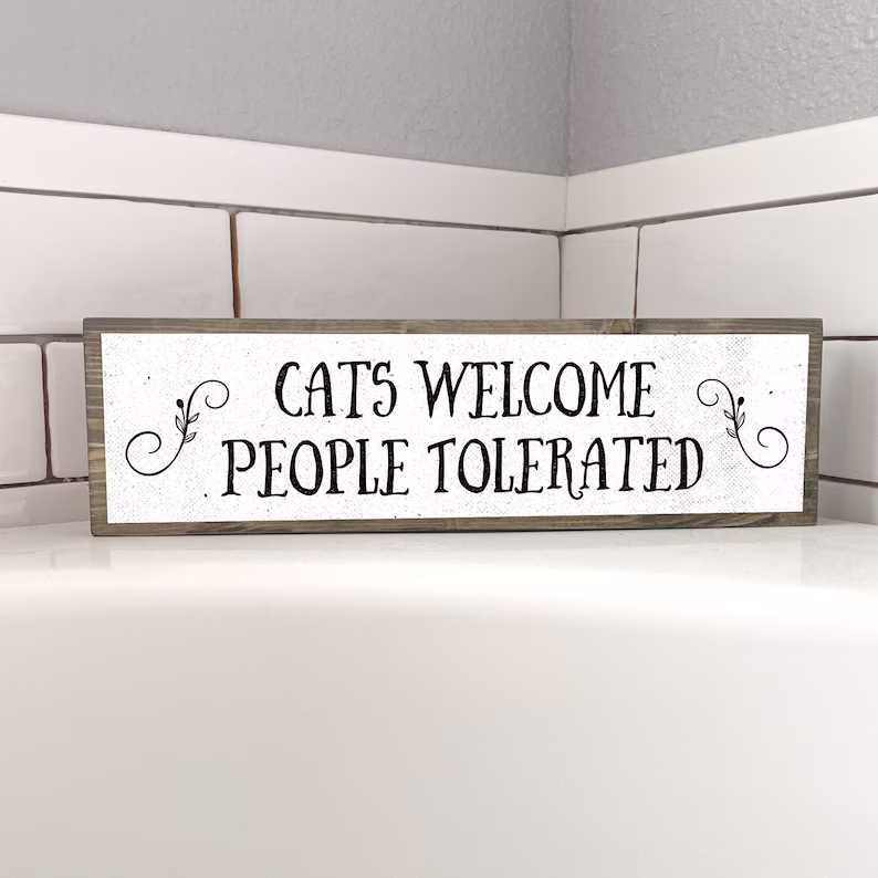 Metal Wood Sign Light