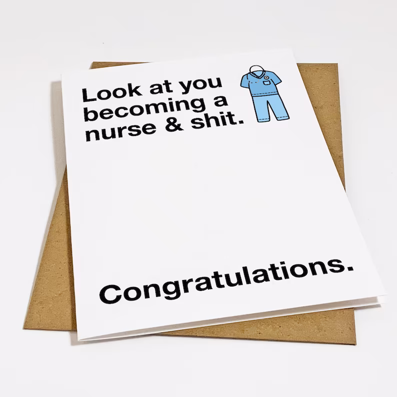 Nurse Graduation Card