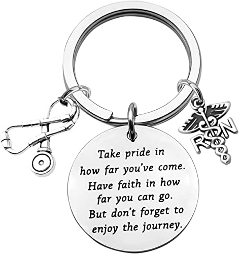 Nurse Keychain for Graduate