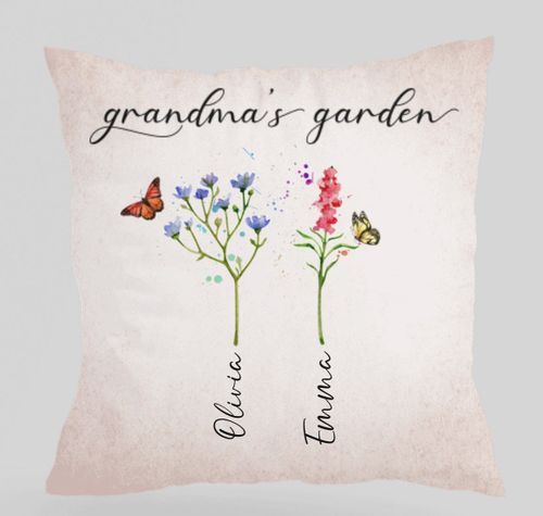 Over Print Throw Pillow