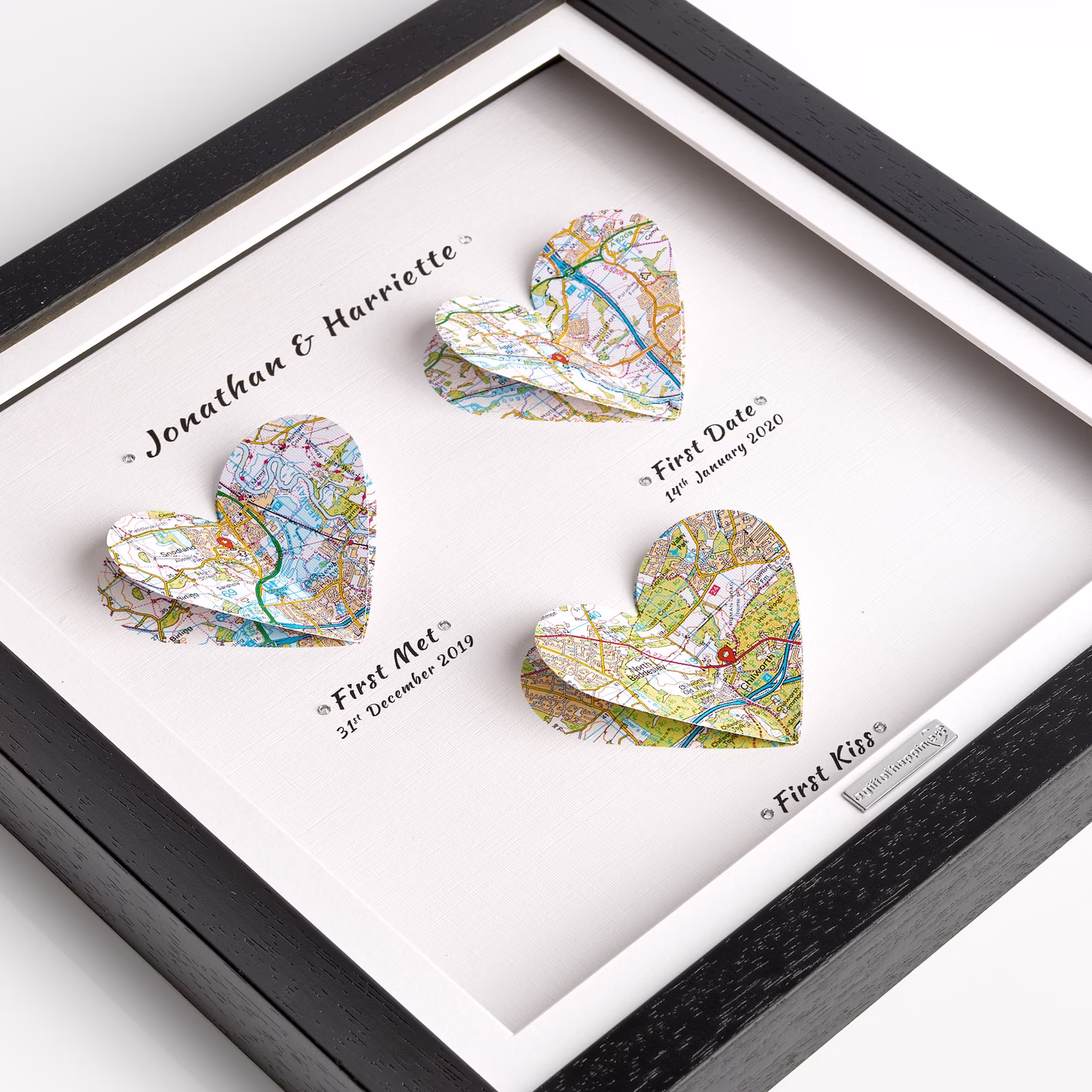 Personalised Map Gift