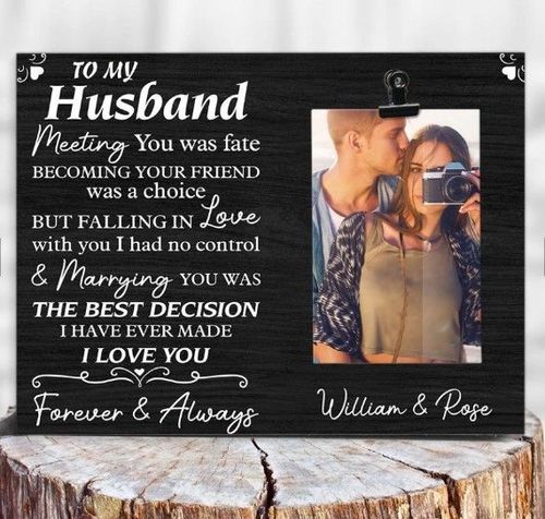 Personalized Photo Clip Frame