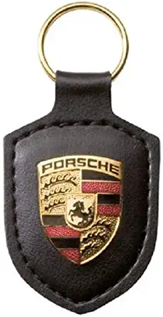 Porsche Crest Key Ring