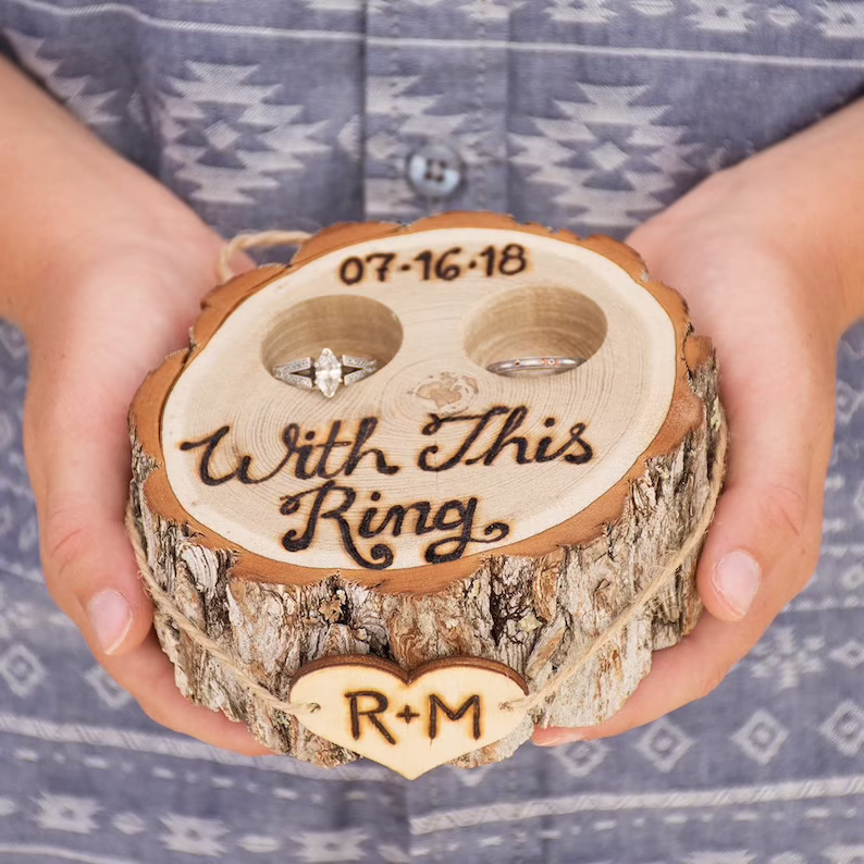 Rustic Ring Box