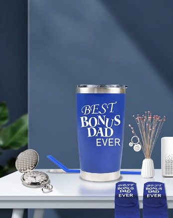 Bonus Dad Stepdad Custom Engraved YETI Tumbler - Great