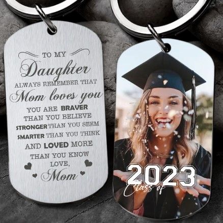 Personalized Steeless Metal Keychain