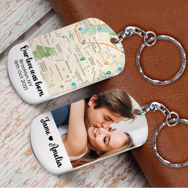 Best Personalized Keychain Gift For Husband