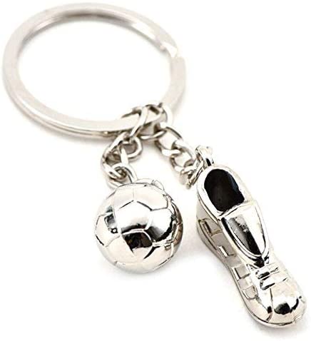  FUSTMW Soccer Keychain Sports Ball Inspirational Gifts Soccer  Player Gifts for Soccer Lover (black) : Clothing, Shoes & Jewelry