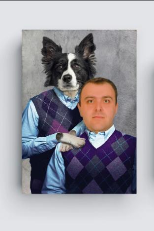 Step Family Pet Portrait