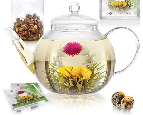 Smith Tea - Flask Glass Iced Tea Jug, Premium Teaware - BPA Free