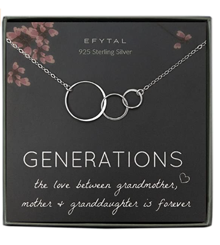 Sterling Silver Generations Necklace