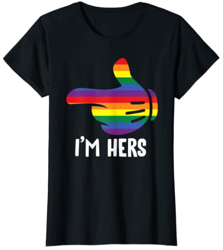 I’m Hers Rainbow Matching T-Shirt