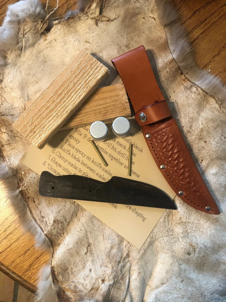 Beginner DIY knife kit