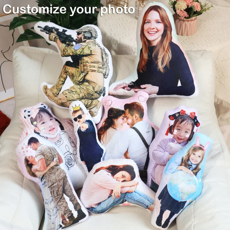 Personalized Photo DIY Humanoid Cushion