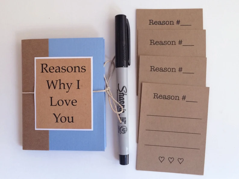Reasons I Love You Card